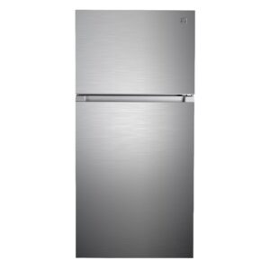 Kenmore 46-62315 30" Top Mount Refrigerator with Freezer-Adjustable Shelving, Humidity-Controlled Crispers, Optional Ice Maker, LED Light, ENERGY STAR Certified, 18.2 cu. ft. Capacity-Stainless Steel