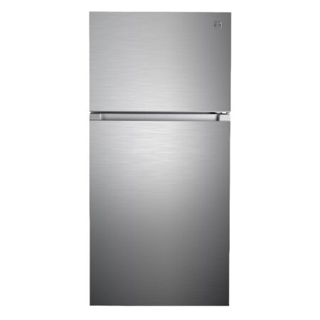 Kenmore 46-62315 30" Top Mount Refrigerator with Freezer-Adjustable Shelving, Humidity-Controlled Crispers, Optional Ice Maker, LED Light, ENERGY STAR Certified, 18.2 cu. ft. Capacity-Stainless Steel